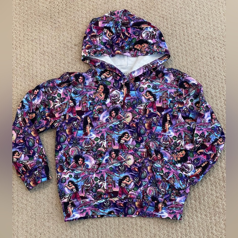 NWOT Moana 5/6 French Terry Bamboo Hoodie